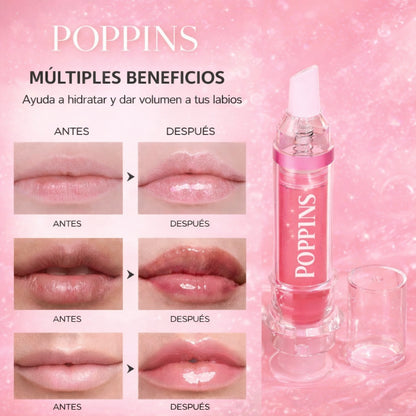 1+1 Gratis Lip Gloss Efecto Voluminizador.