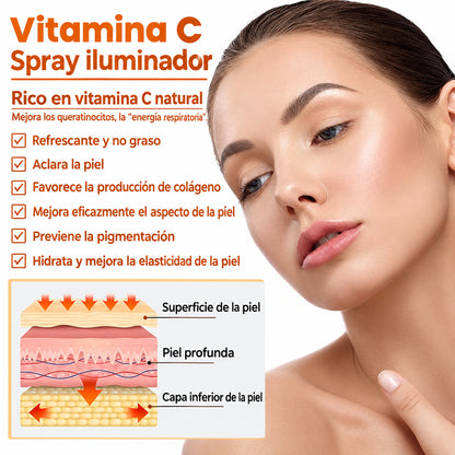 Spray Facial de Vitamina C: Luminosidad e Hidratación | EELHOE 50 ml